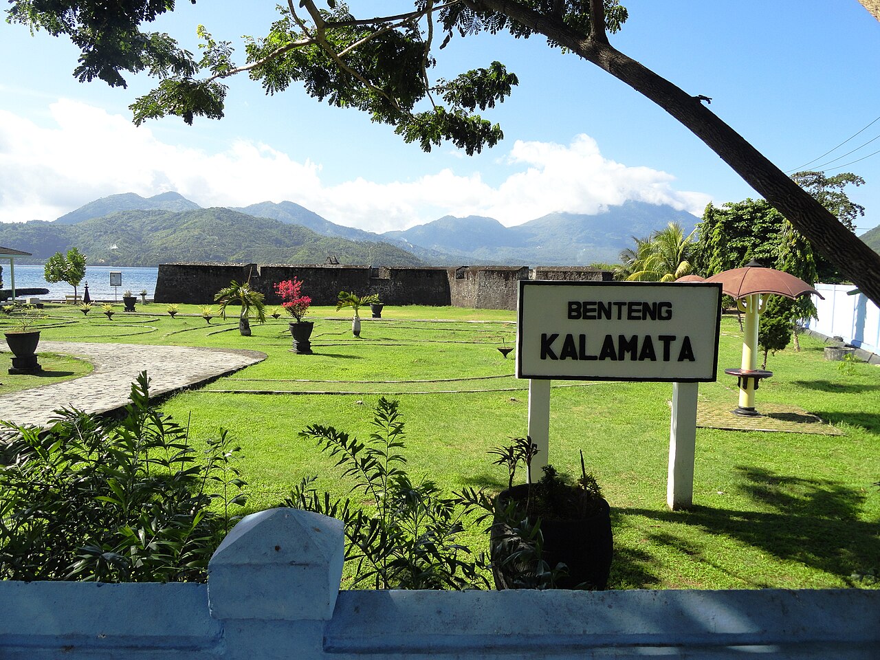 Fort Kalamata in Indonesia