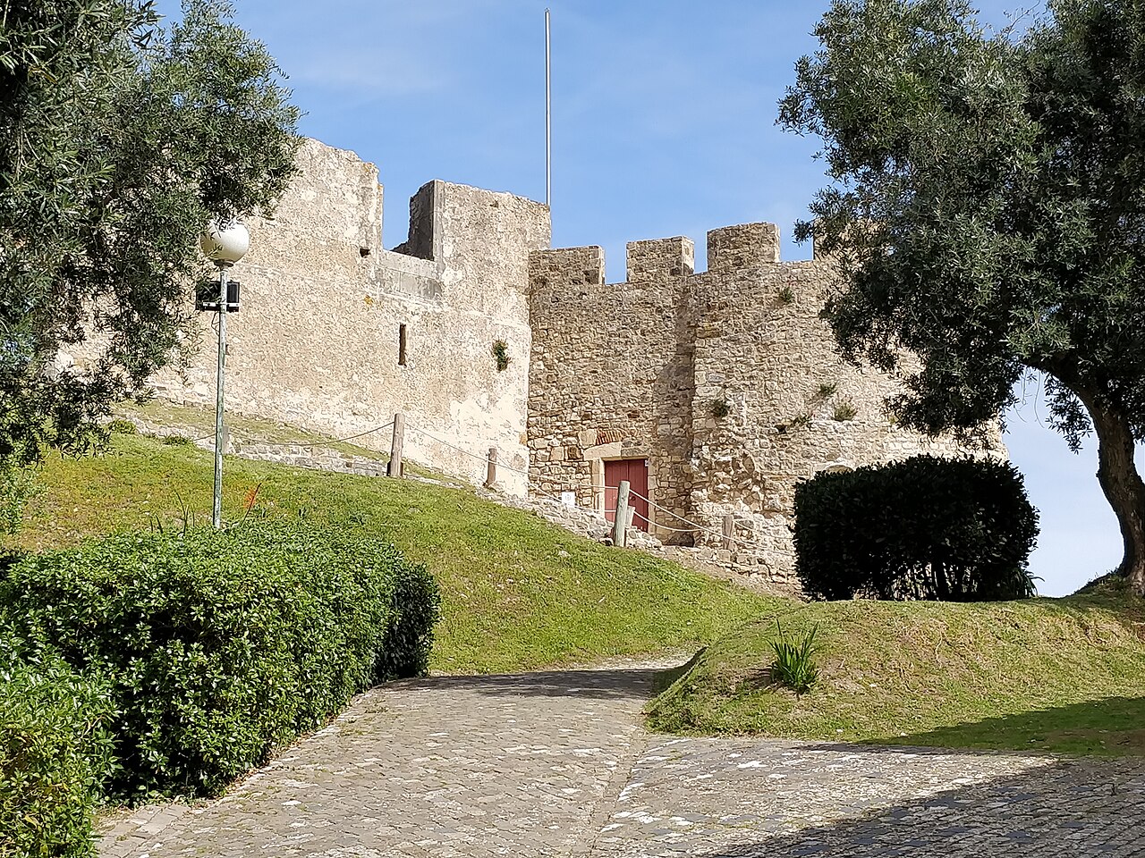 Castelo de Torres Vedras in Portugal