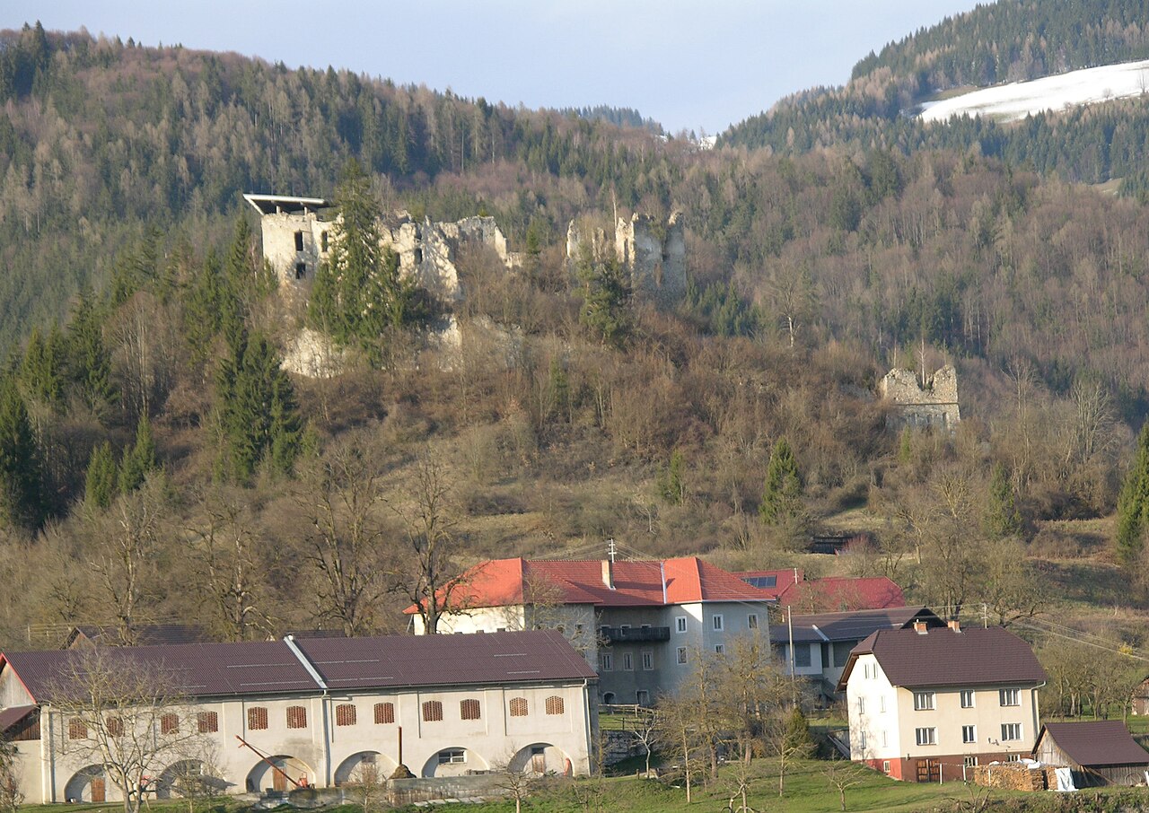 Burgruine Waisenberg in Oostenrijk