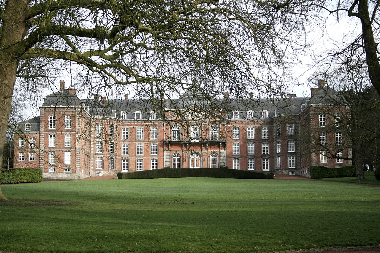 Le Rœulx Castle in Belgien