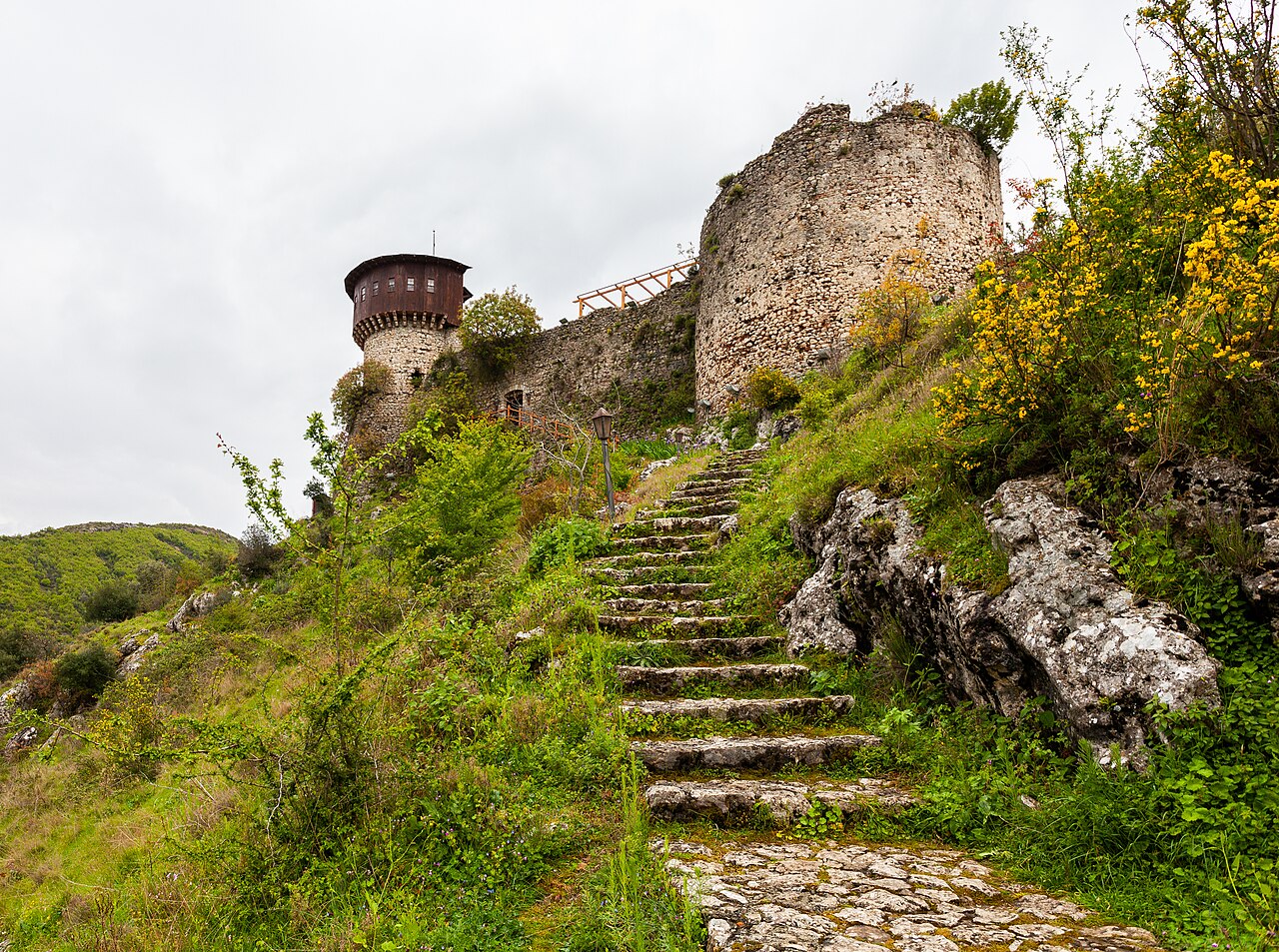 Petrelë Fortress（アルバニア）