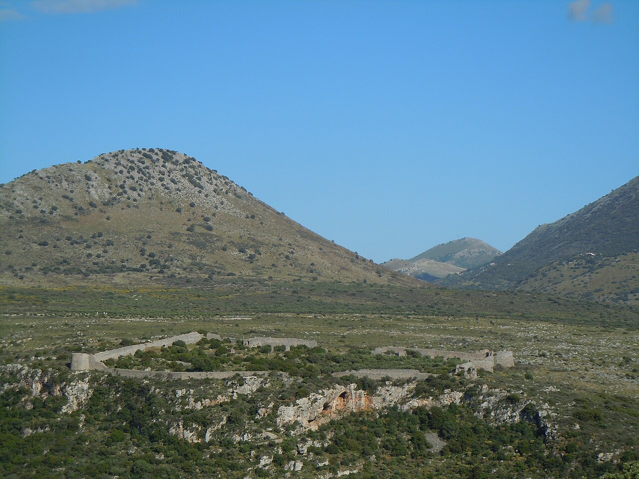 Kelefa Castle in Greece