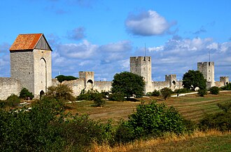 City wall of Visby