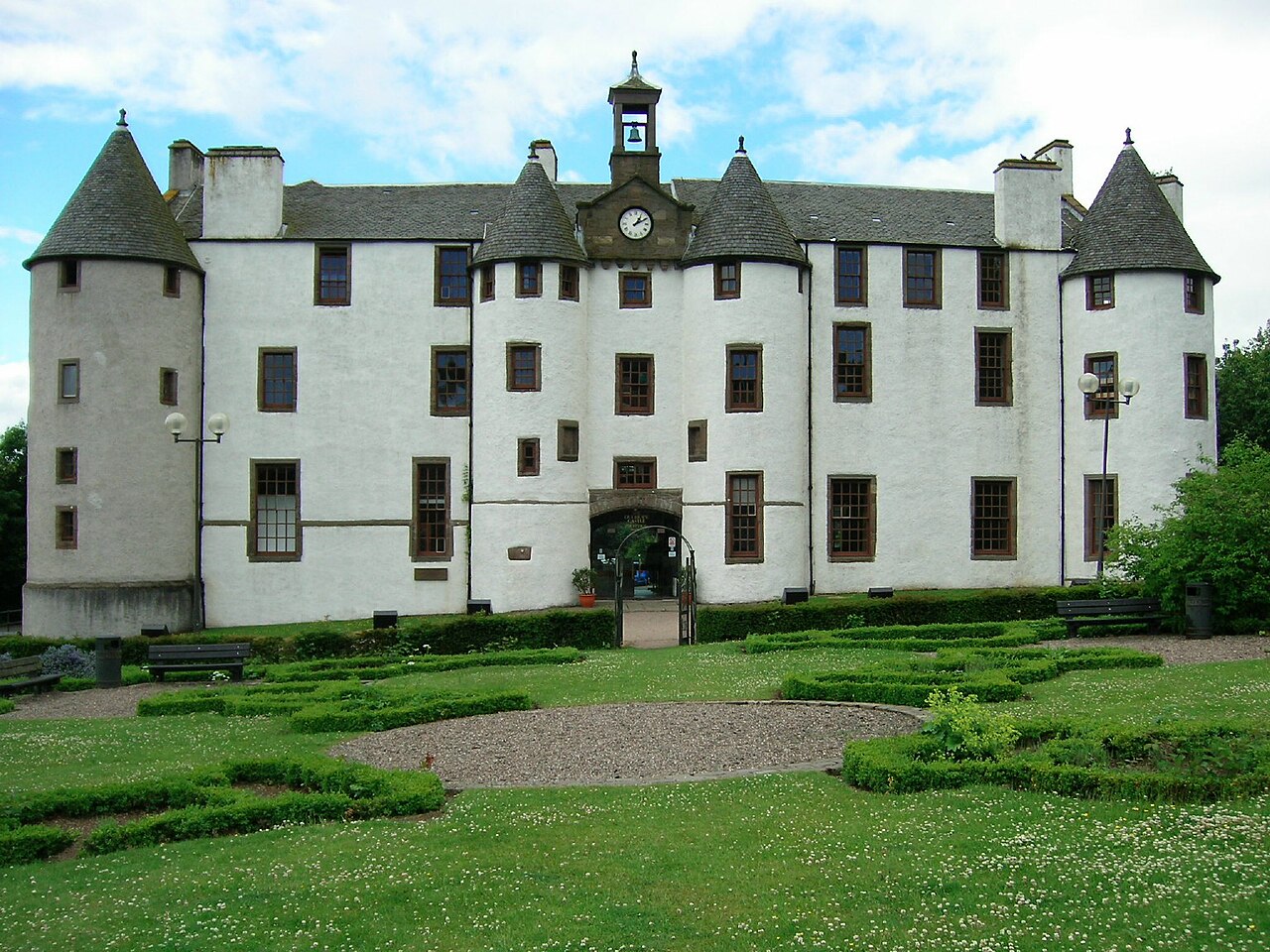 Dudhope Castle in Scotland