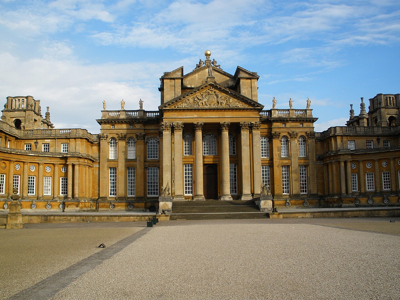 Blenheim Palace in England