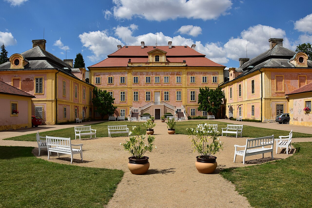 Krásný Dvůr Castle in the Czech Republic