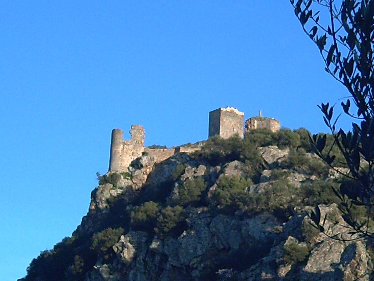 Castle of Alange in Spain