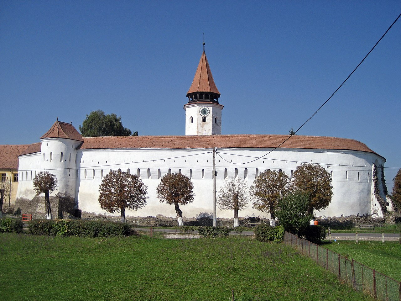 Prejmer fortified church in Romania