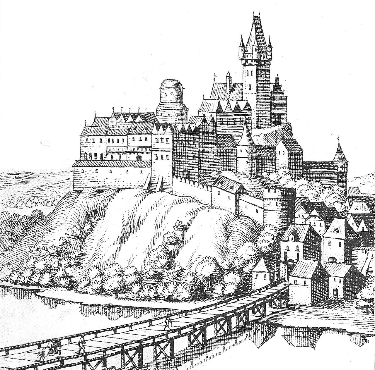 Burg Teschen in Polen
