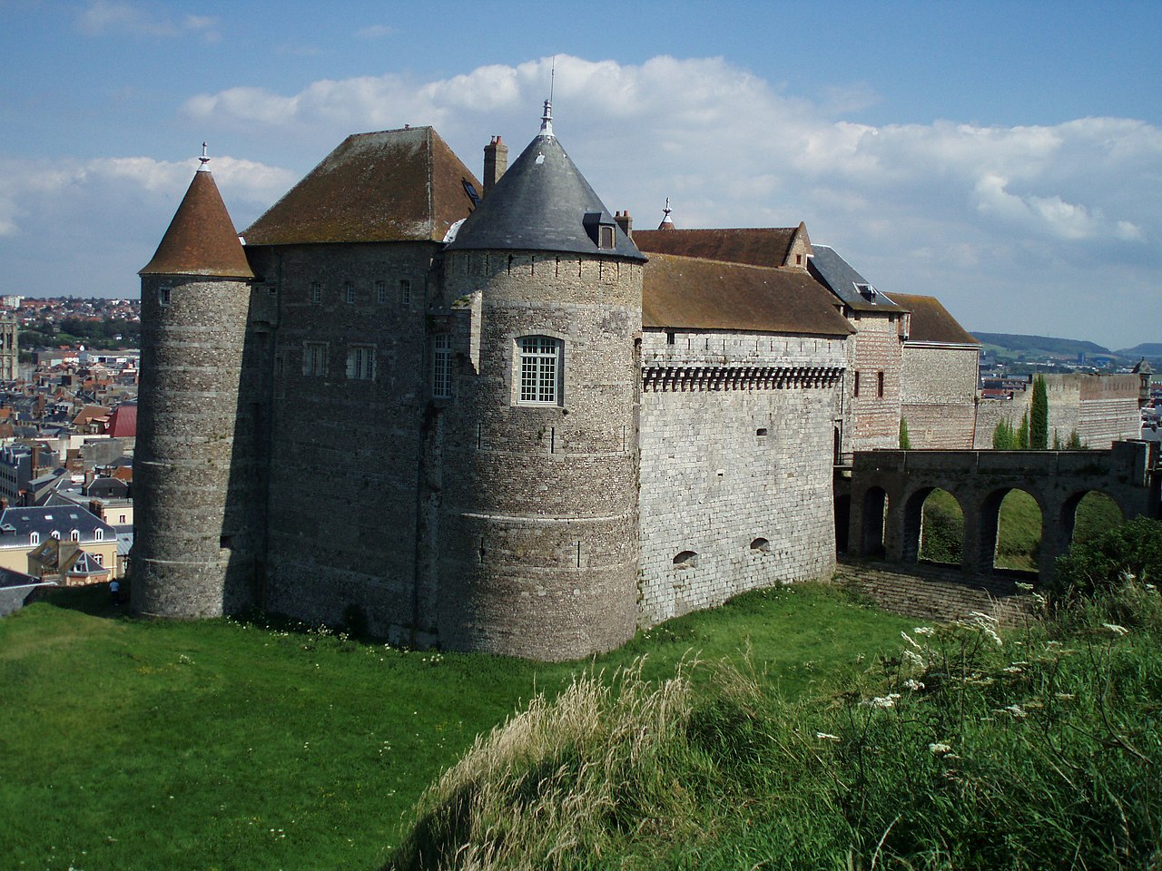 Château de Dieppe in France