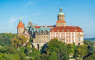 Książ Castle and park complex
