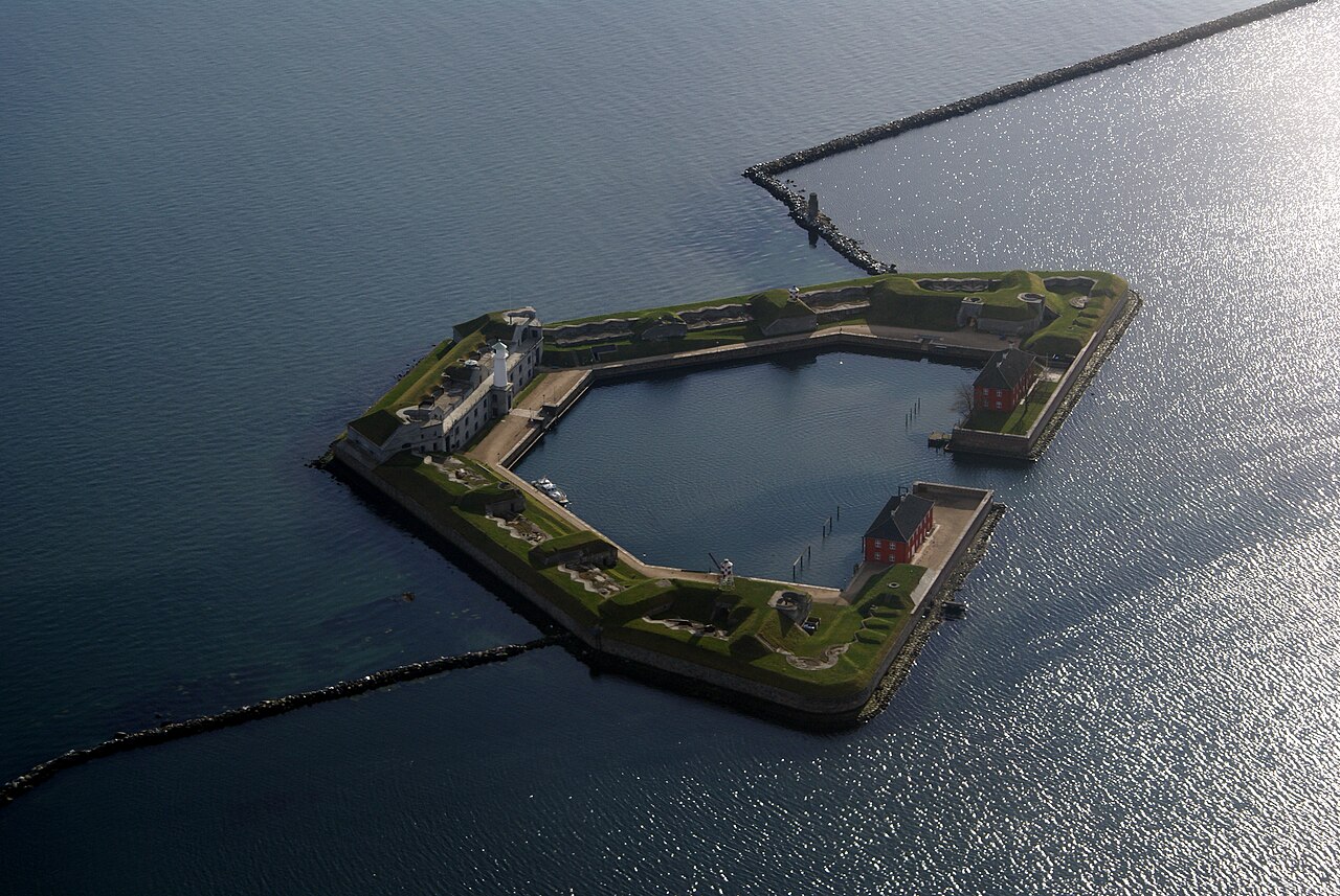 Trekroner Fort in Denmark