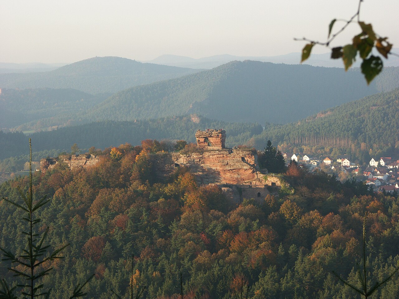 Drachenfels Castle in Germany