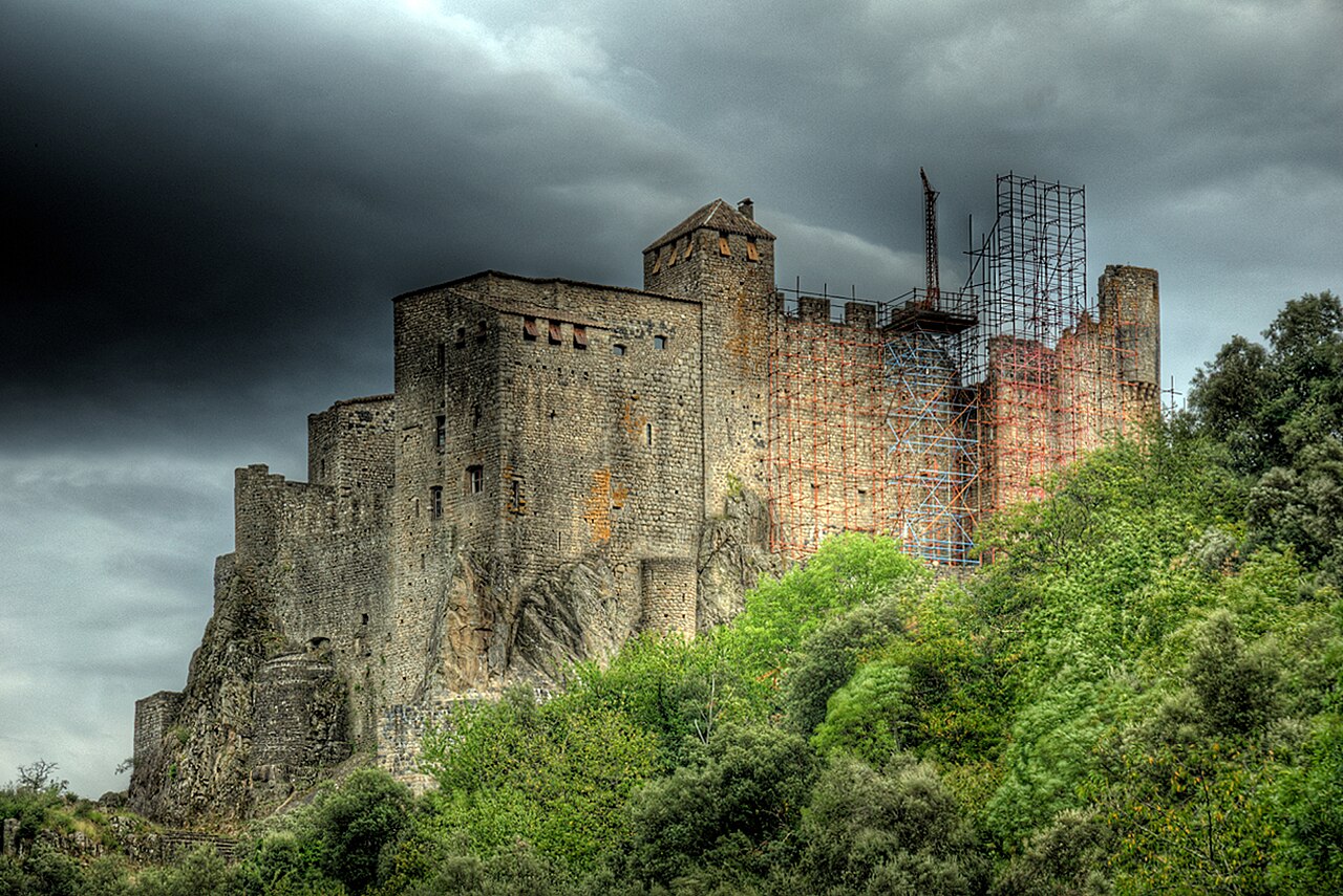 Château de Ventadour (Ardèche) en Francia