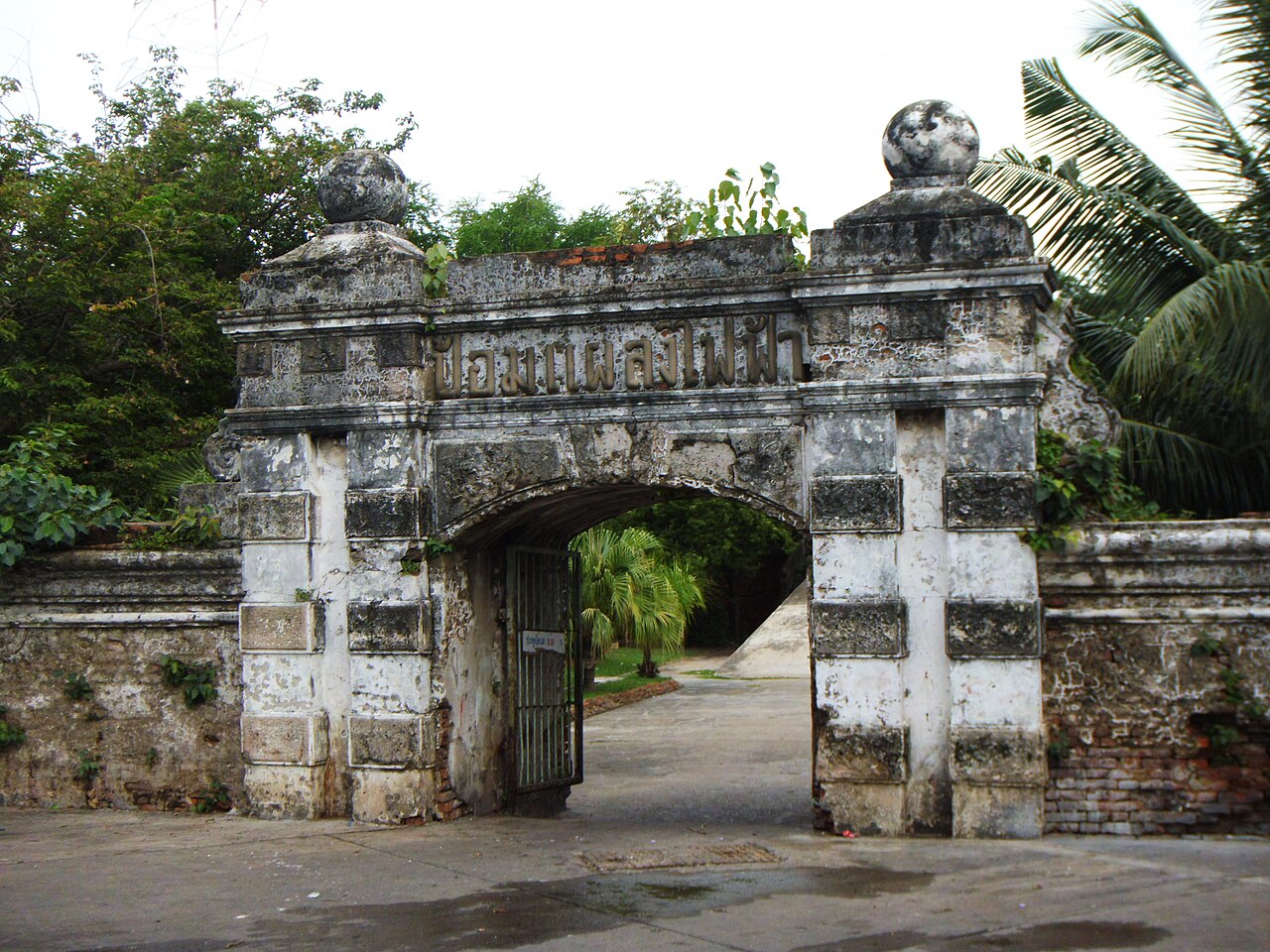 Phlaeng Faifa Fort in Thailand