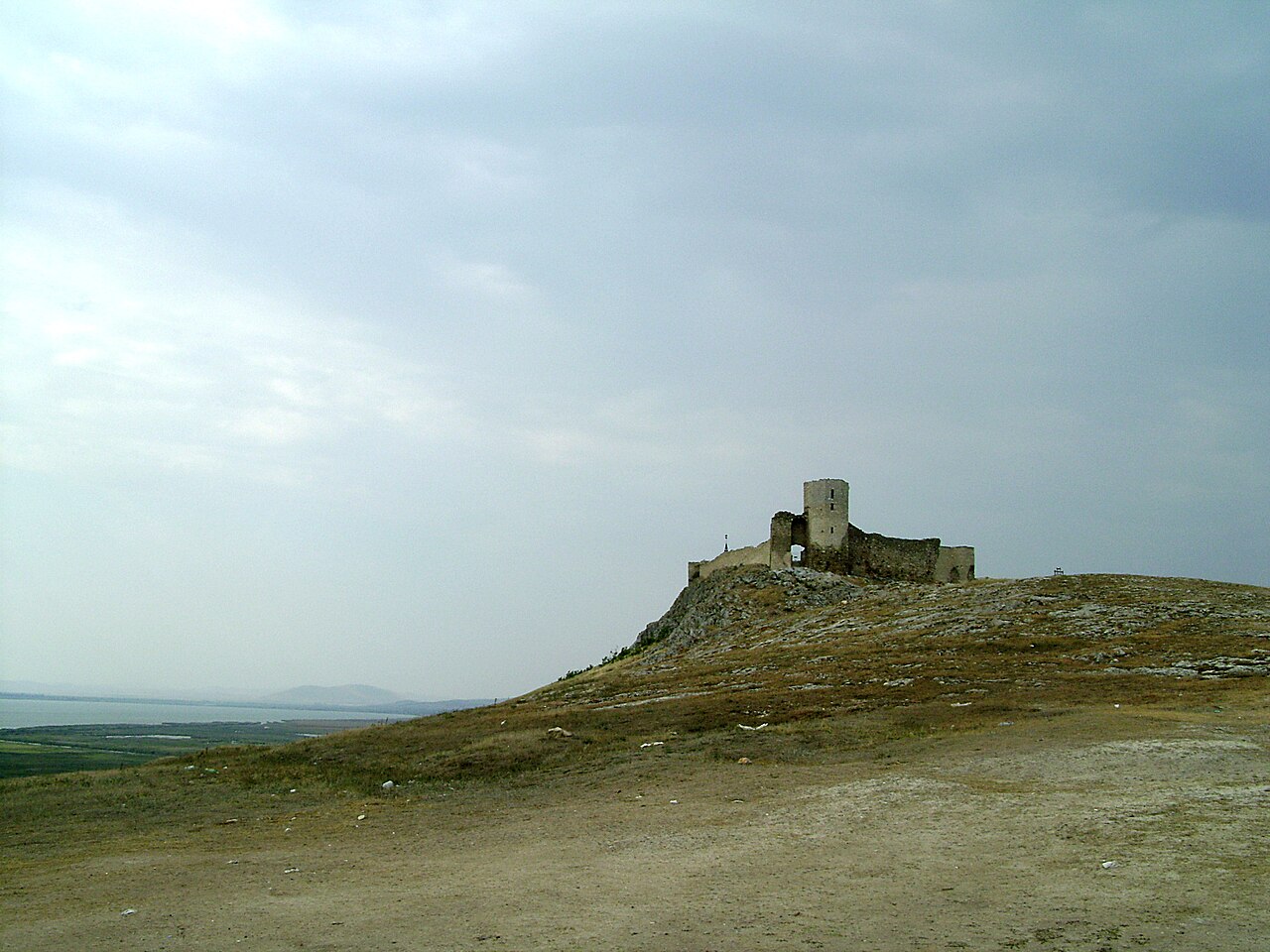 Enisala Fortress in Romania