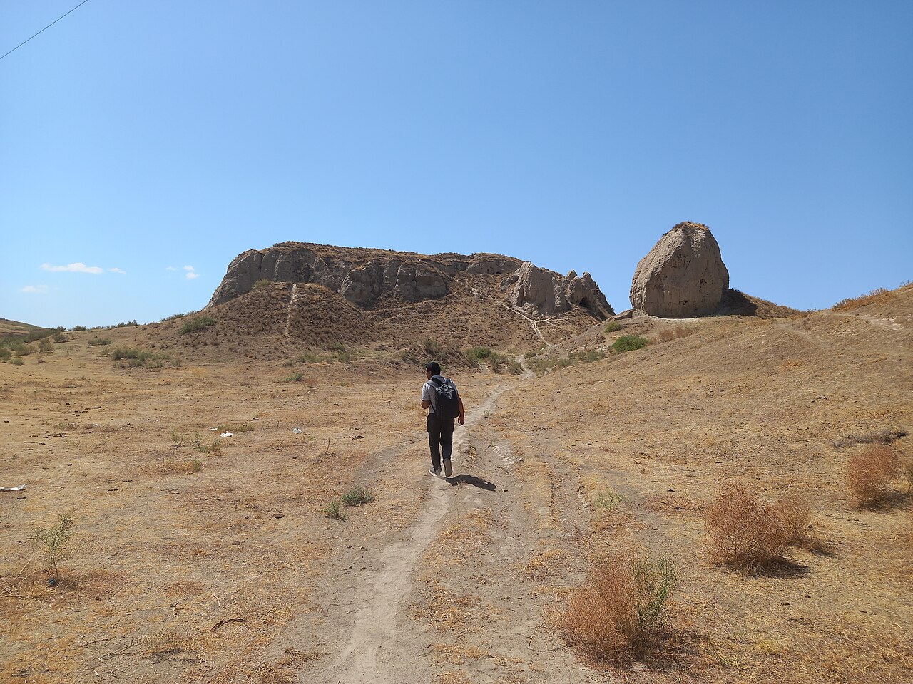 Kafir-kala in Uzbekistan