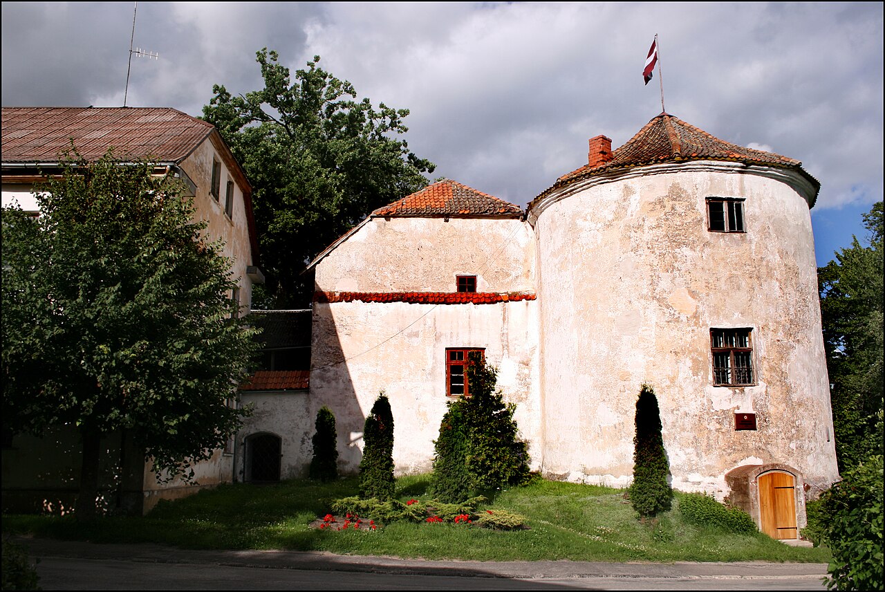 Alsunga Castle in Latvia