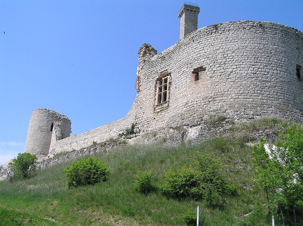 Chateau de Castelnau-de-Lévis in France