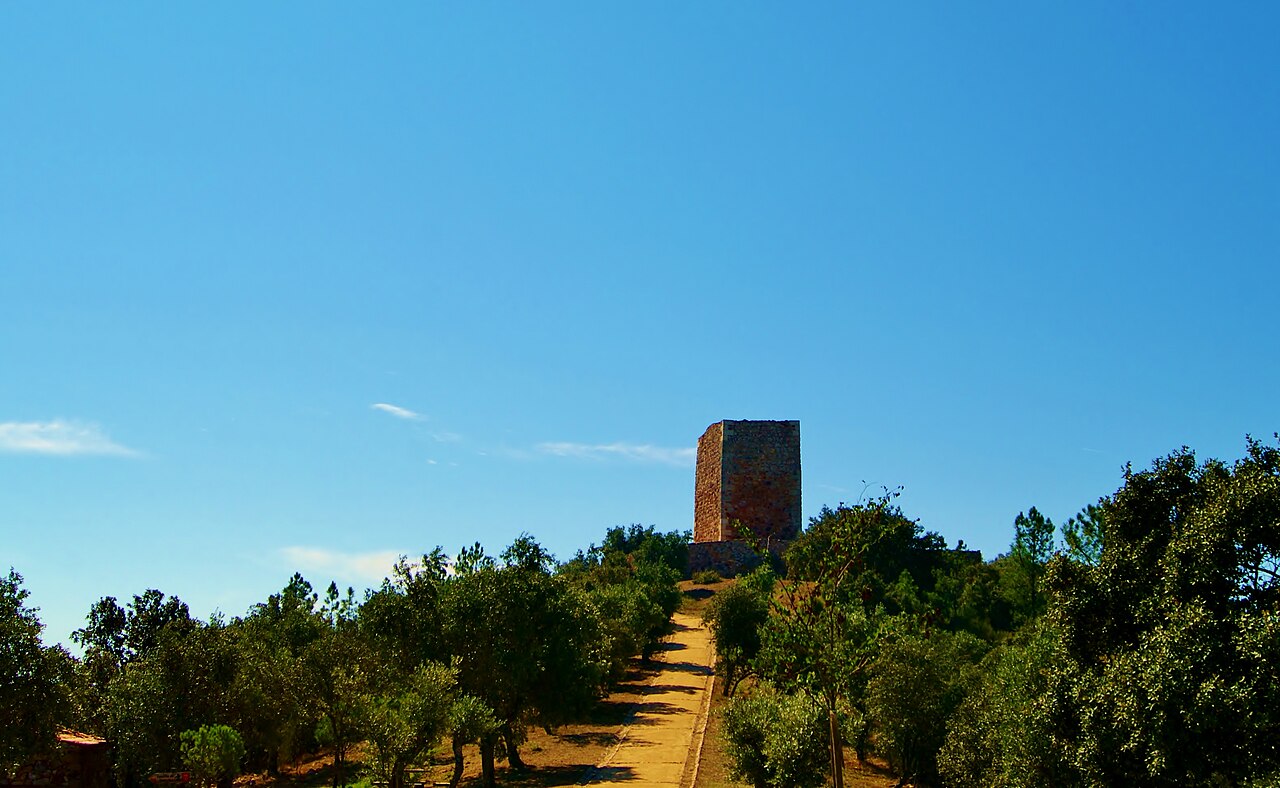 Castle of Ródão in Portugal