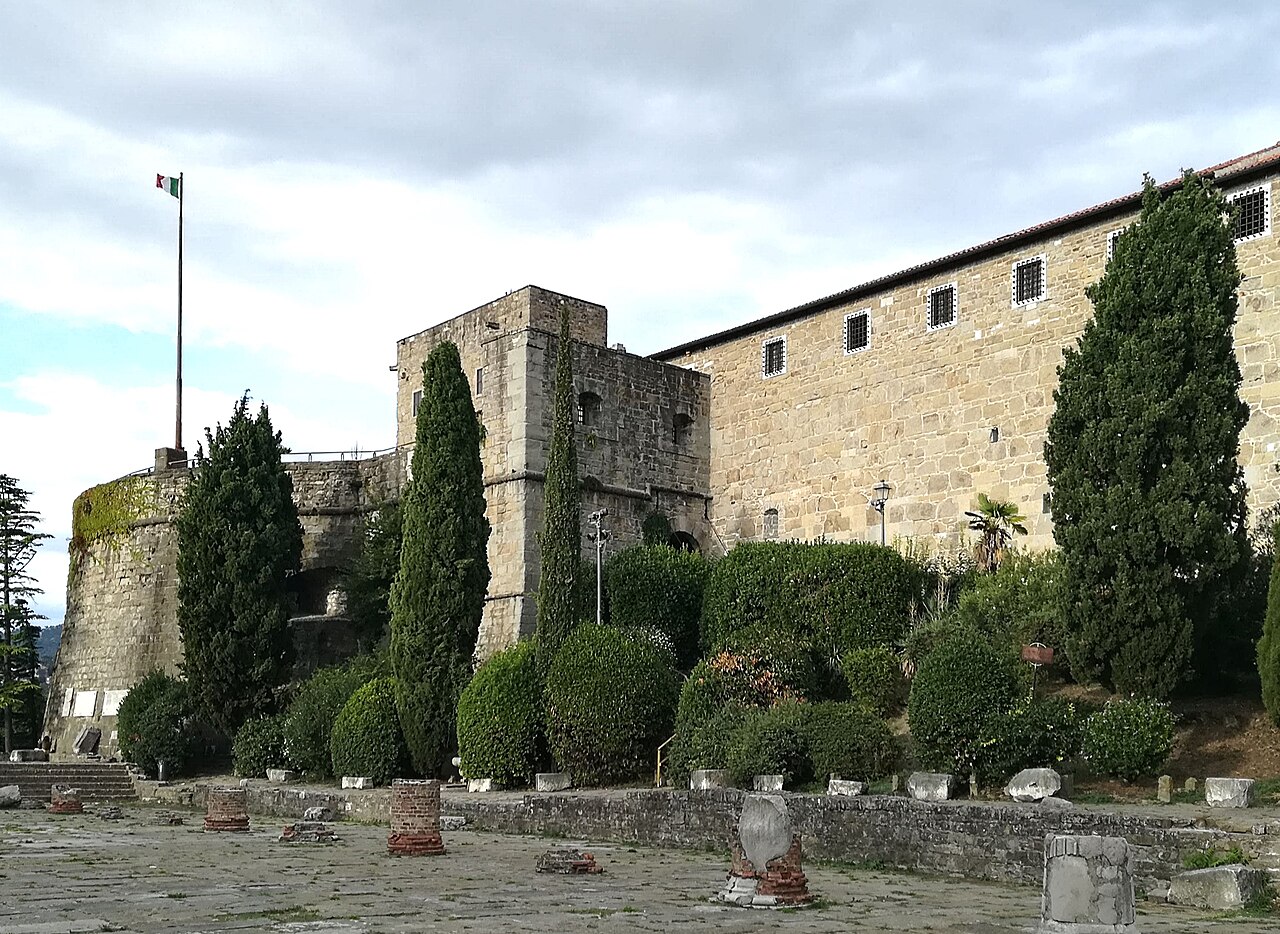 Civico museo del Castello di San Giusto in Italy