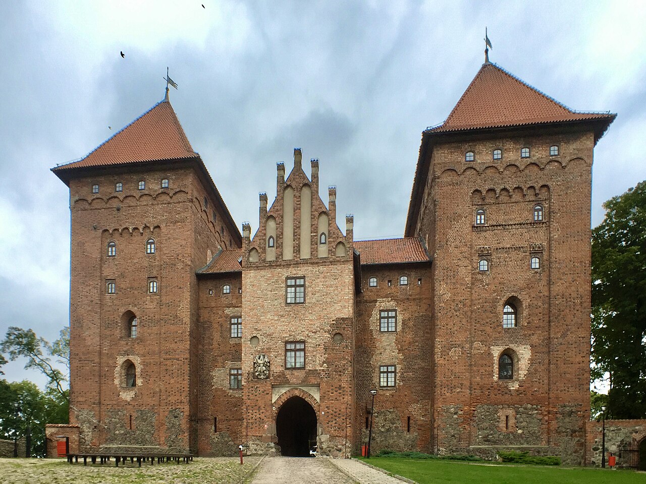 Neidenburg (Ordensburg) in Polen
