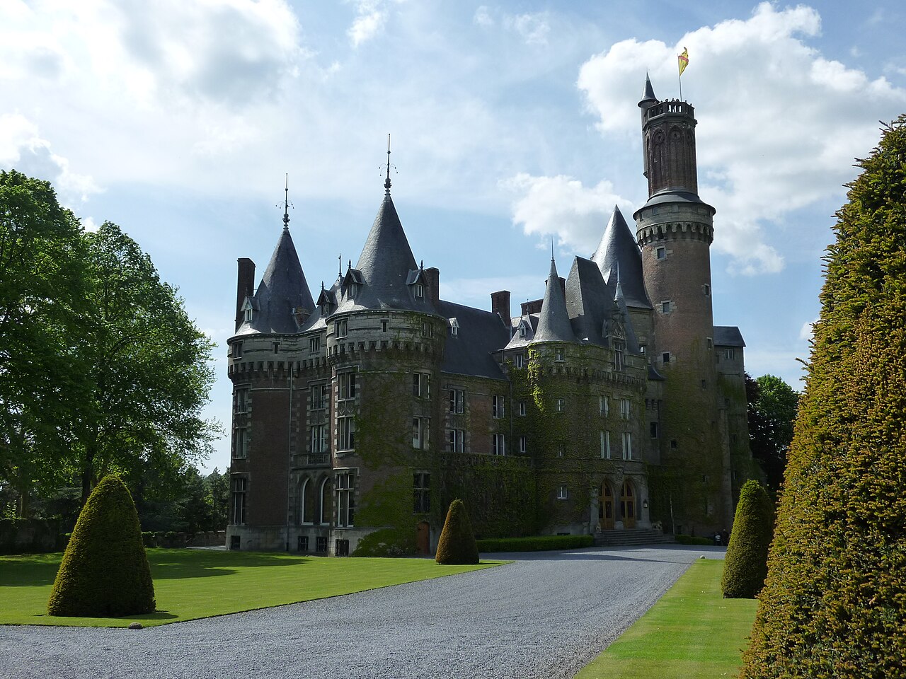 Antoing Castle w Belgii