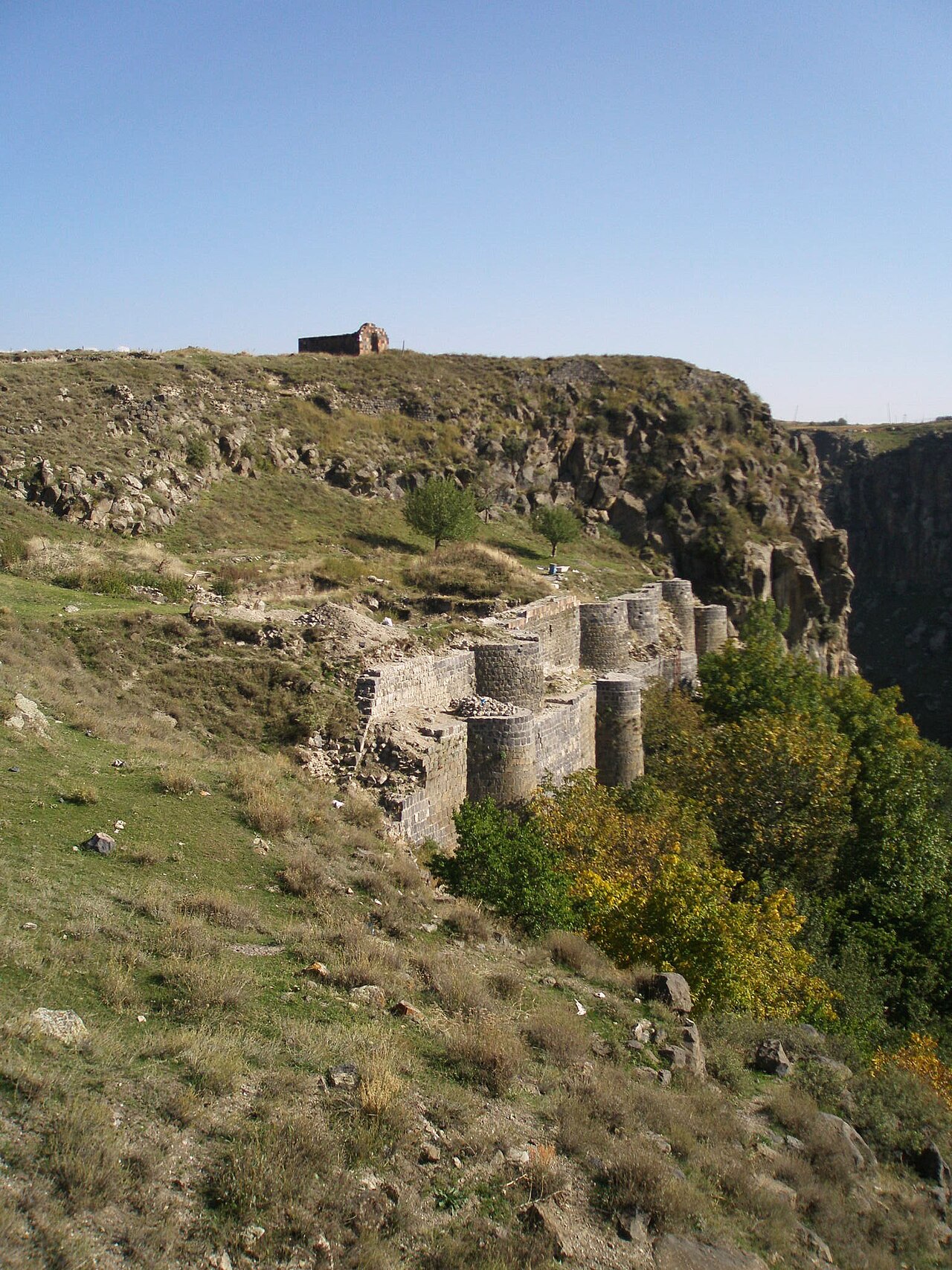 Bjni Fortress in Armenia