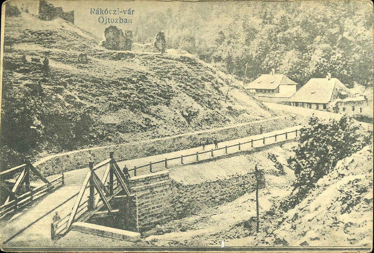 Rákóczi fortress from Oituz in Roemenië