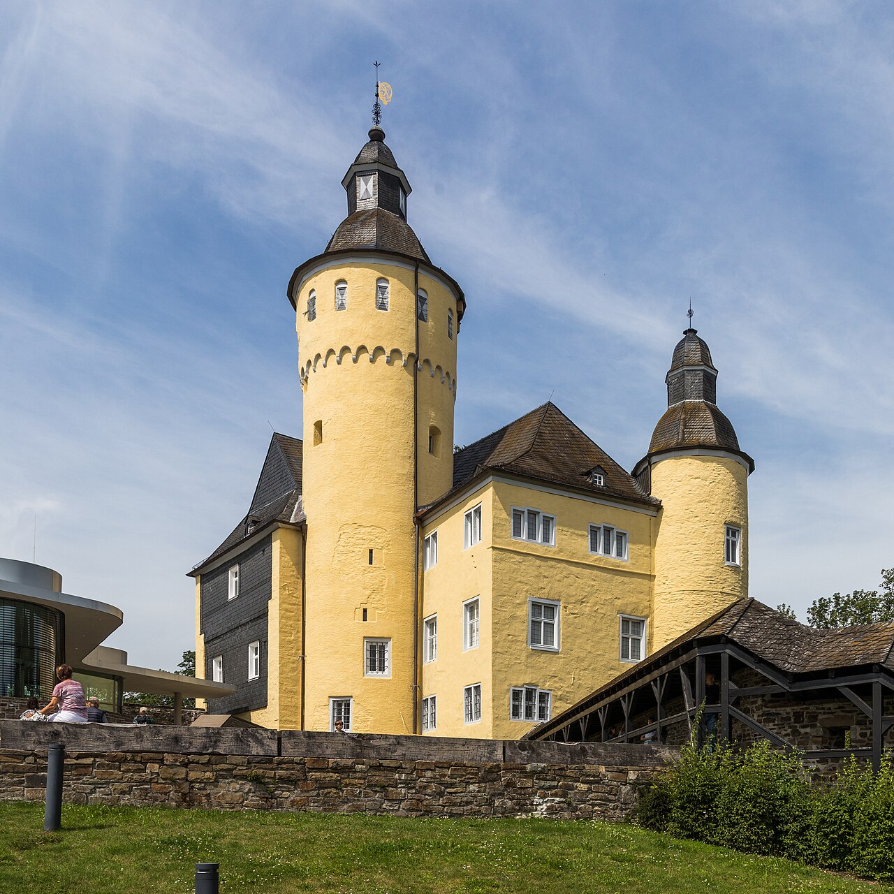 Homburg Castle en Alemania