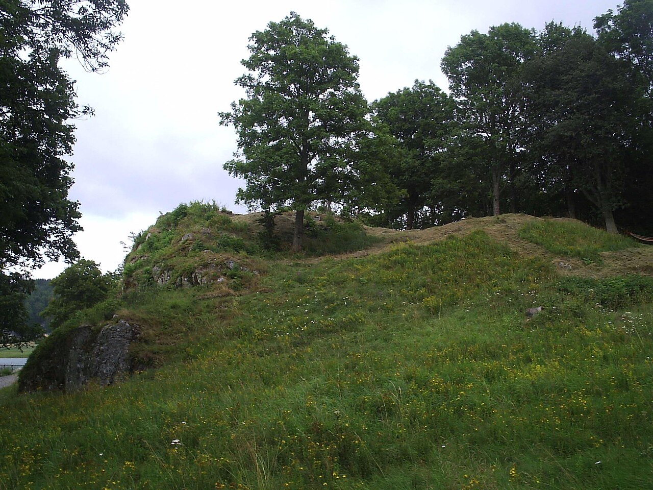 Dynge Castle in Sweden