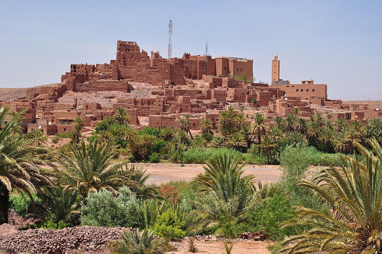 Kasbah of Tifoultoute in Marokko