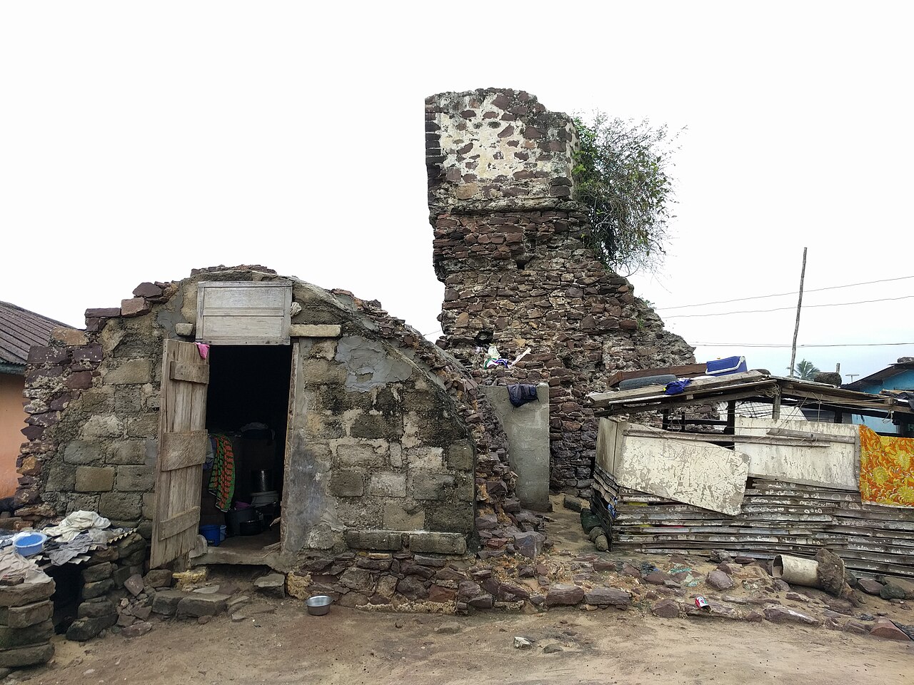 Fort Vredenburgh in Ghana