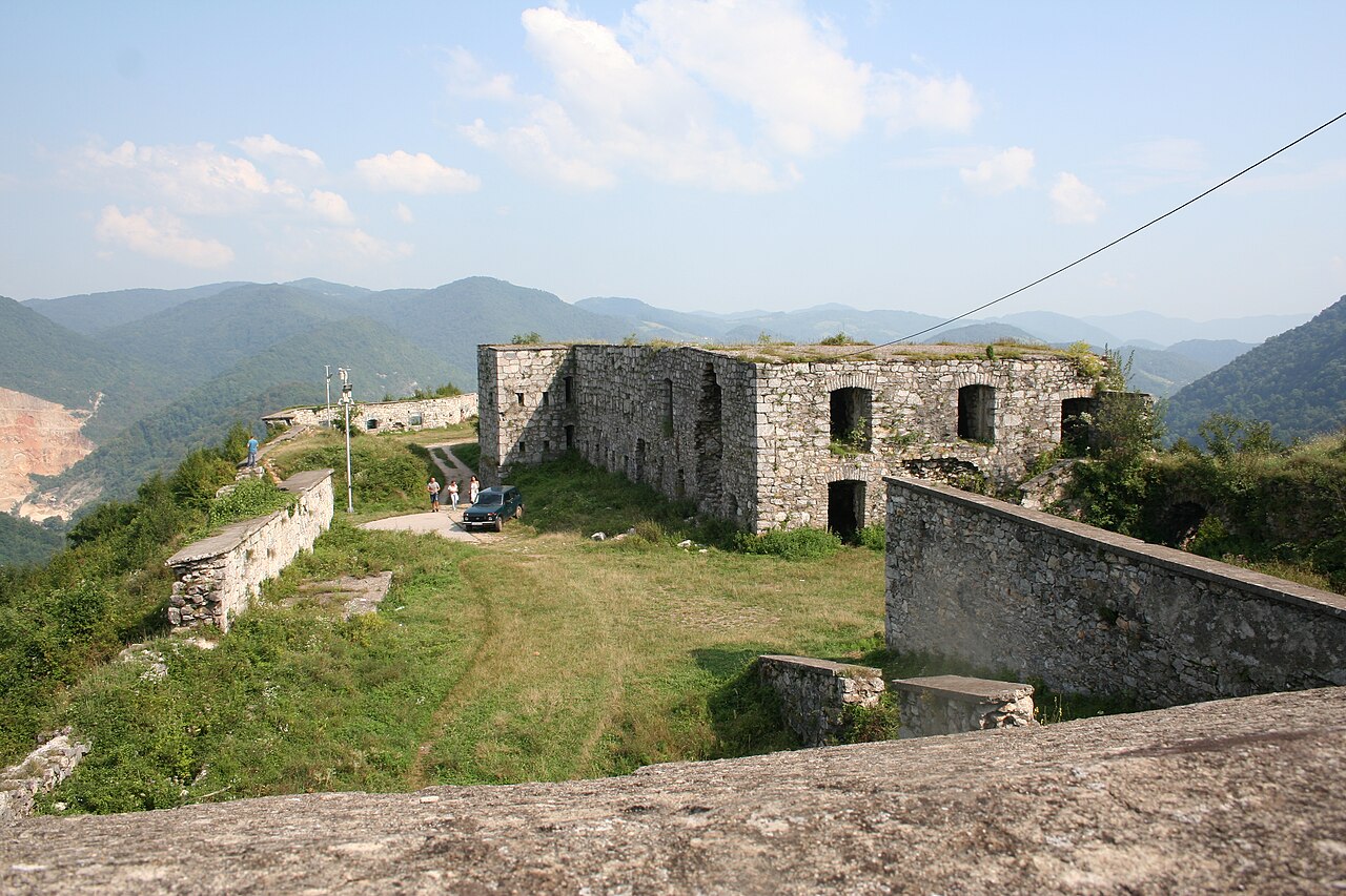 Zvornik Fortress in Bosnia and Herzegovina
