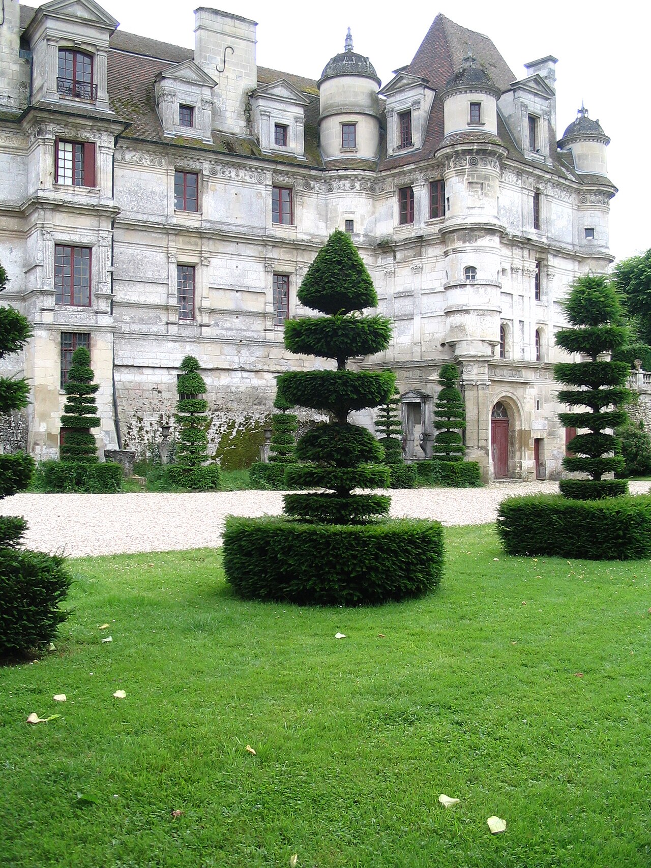 Château d'Ambleville in France