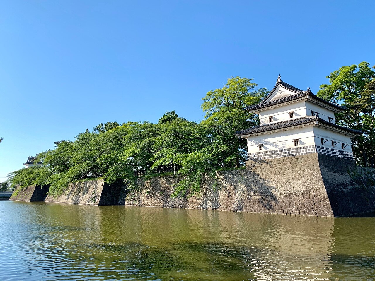 Shibata Castle in Japan
