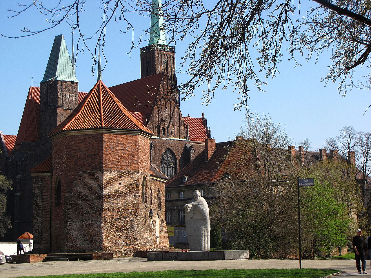 Castle in Ostrów Tumski, Wrocław in Poland