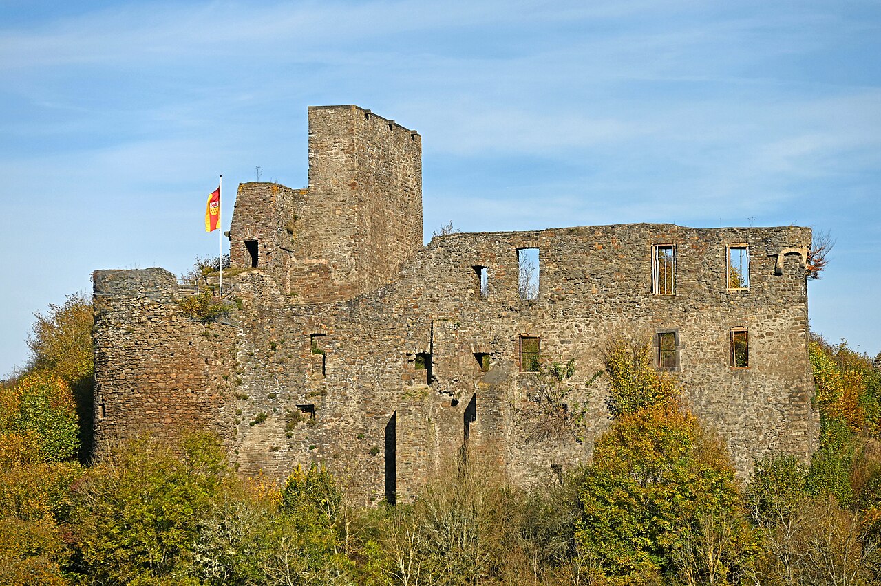 Virneburg Castle in Germany