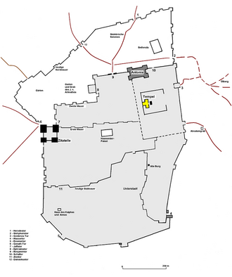 Herod's Palace at Jerusalem