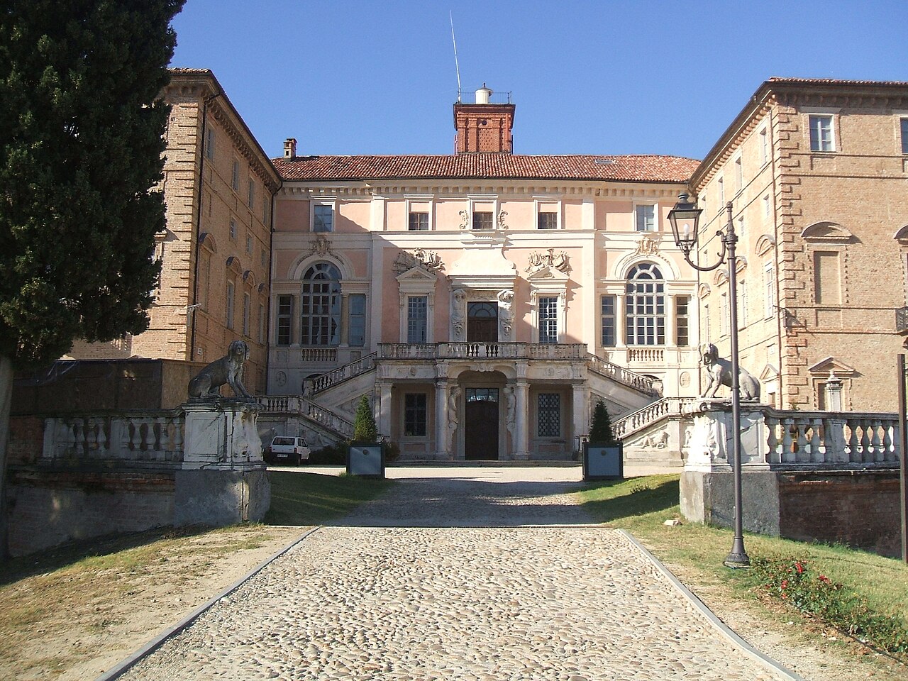 Govone Castle in Italy