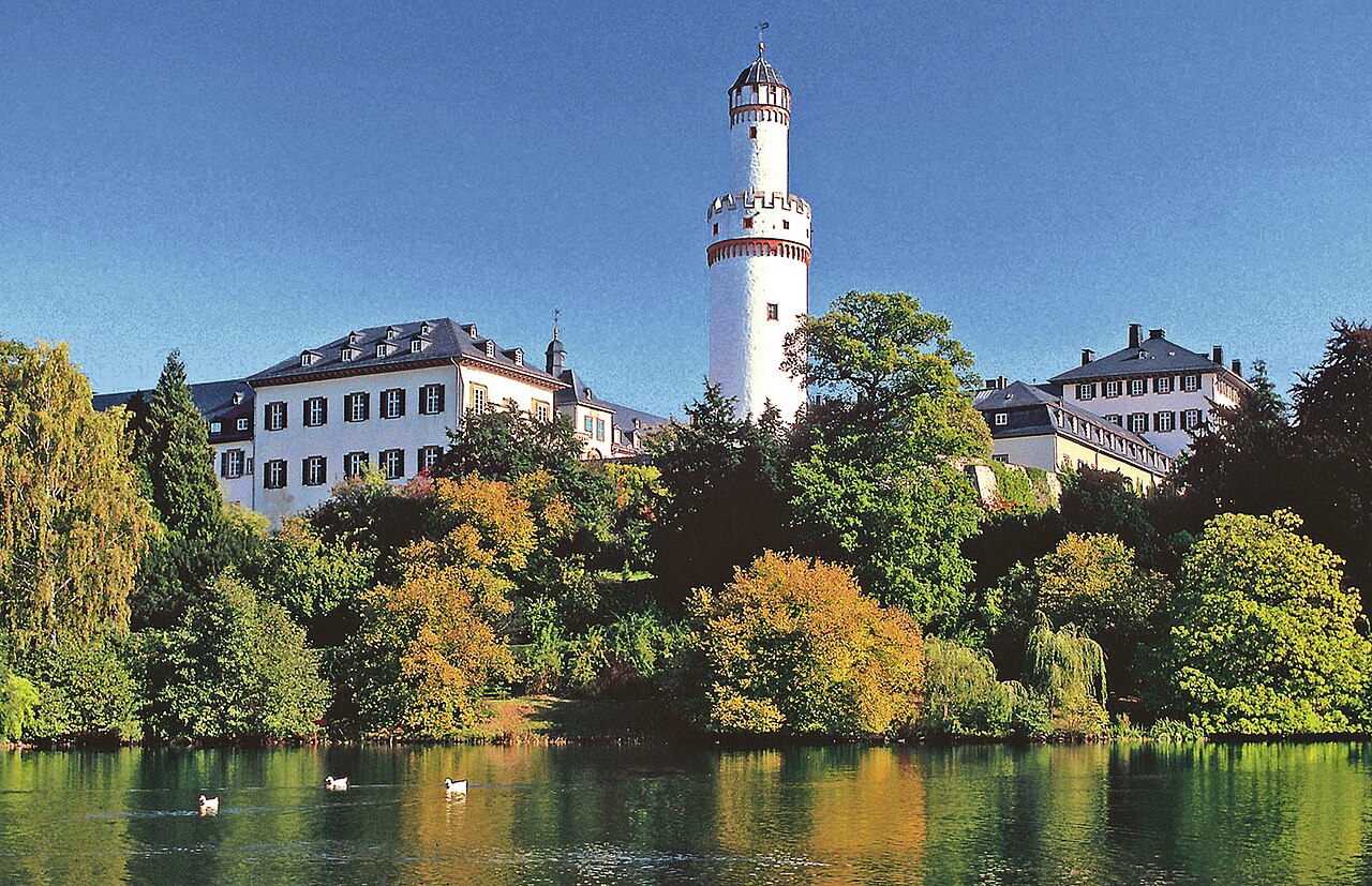 Bad Homburg Castle in Germany