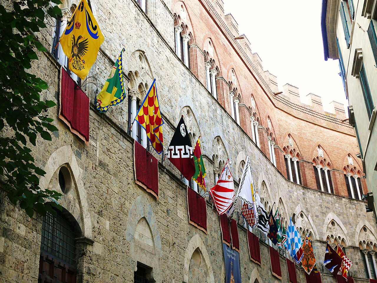 Palazzo Chigi-Saracini in Italy