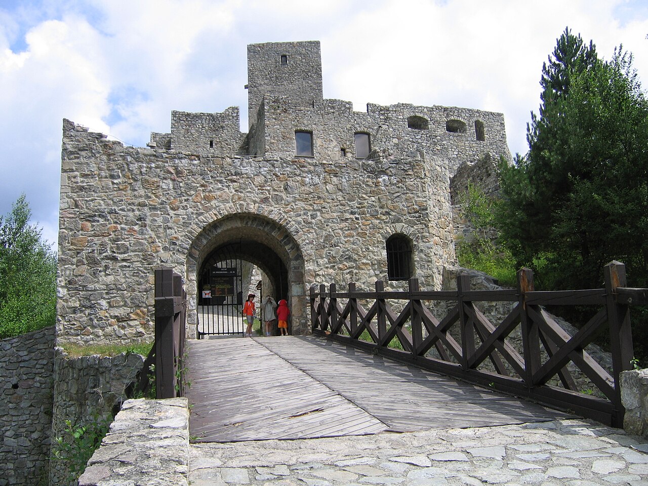 Strečno Castle（スロバキア）