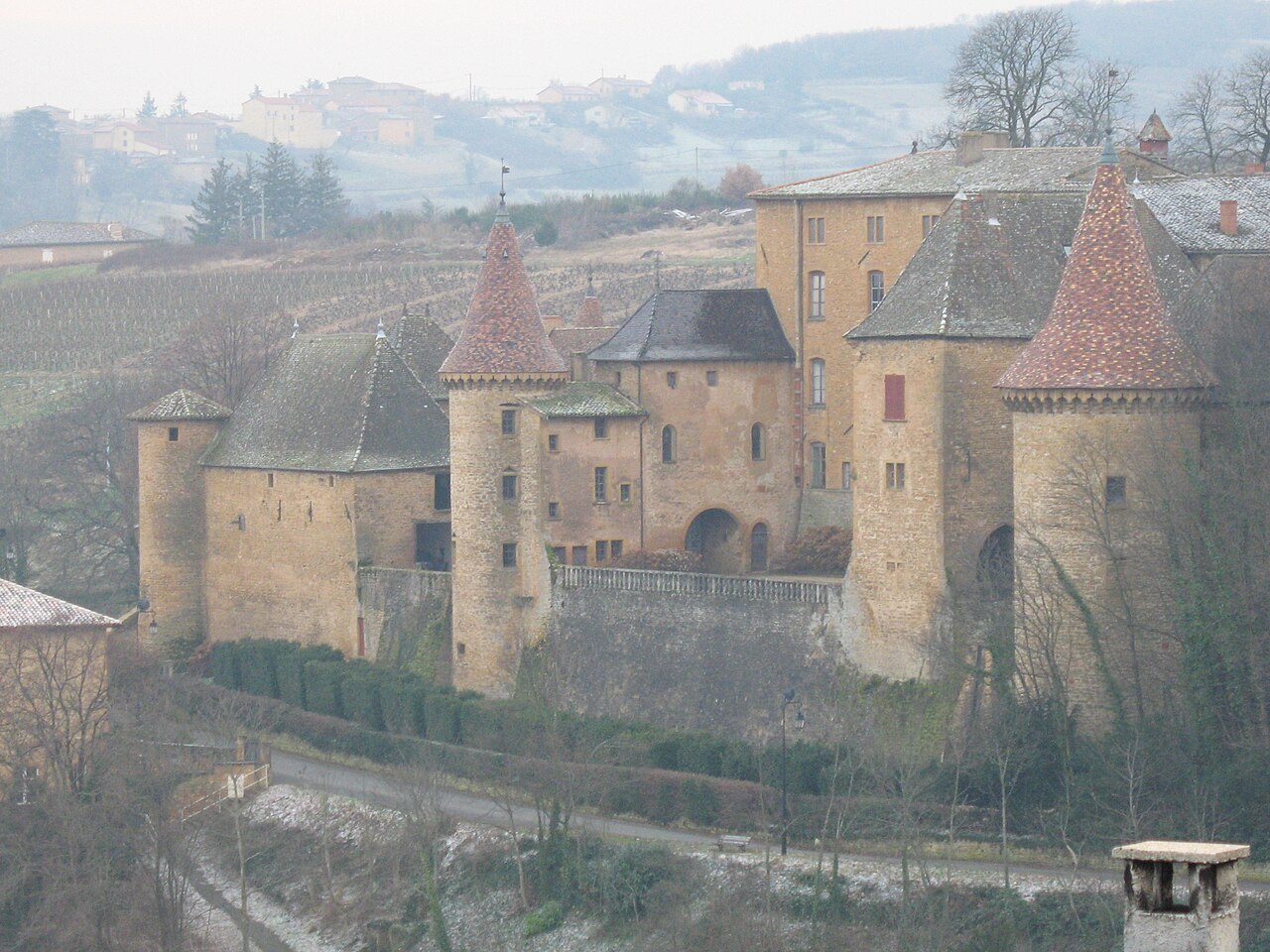 Château de Jarnioux in Frankreich