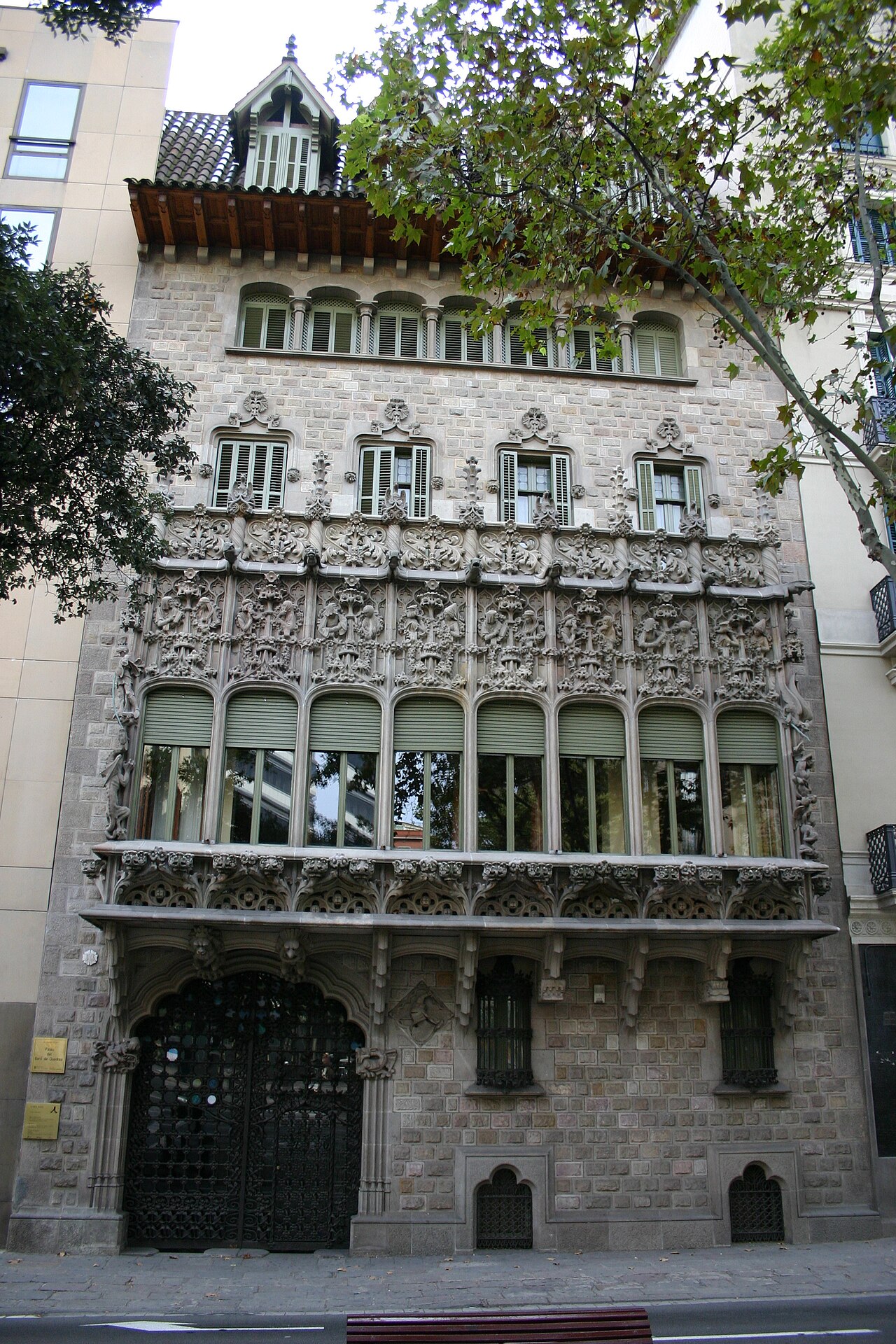 Palau del Baró de Quadras in Spain