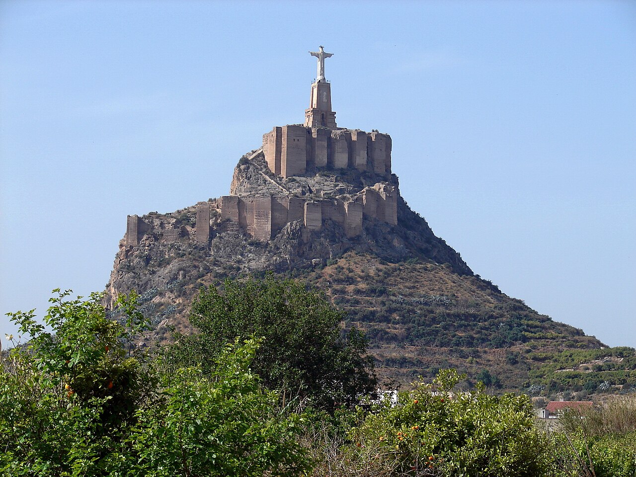 Castle of Monteagudo в Іспанії