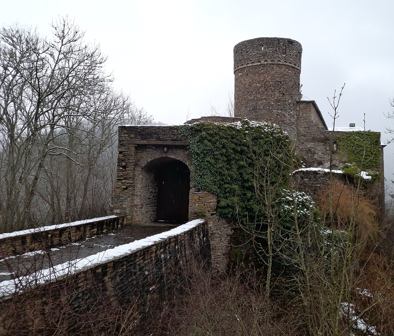Schuttbourg Castle in Luxemburg
