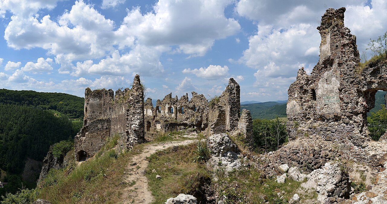 Šášov Castle in Slovakia