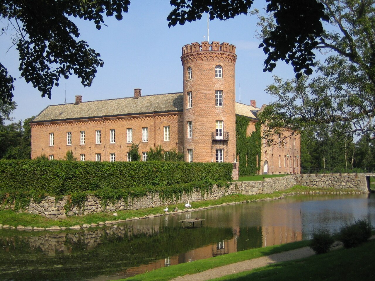 Sövdeborg Castle w Szwecji