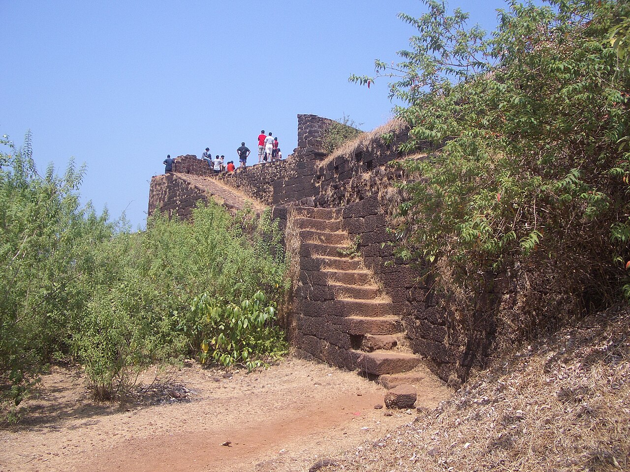 Cabo de Rama in India